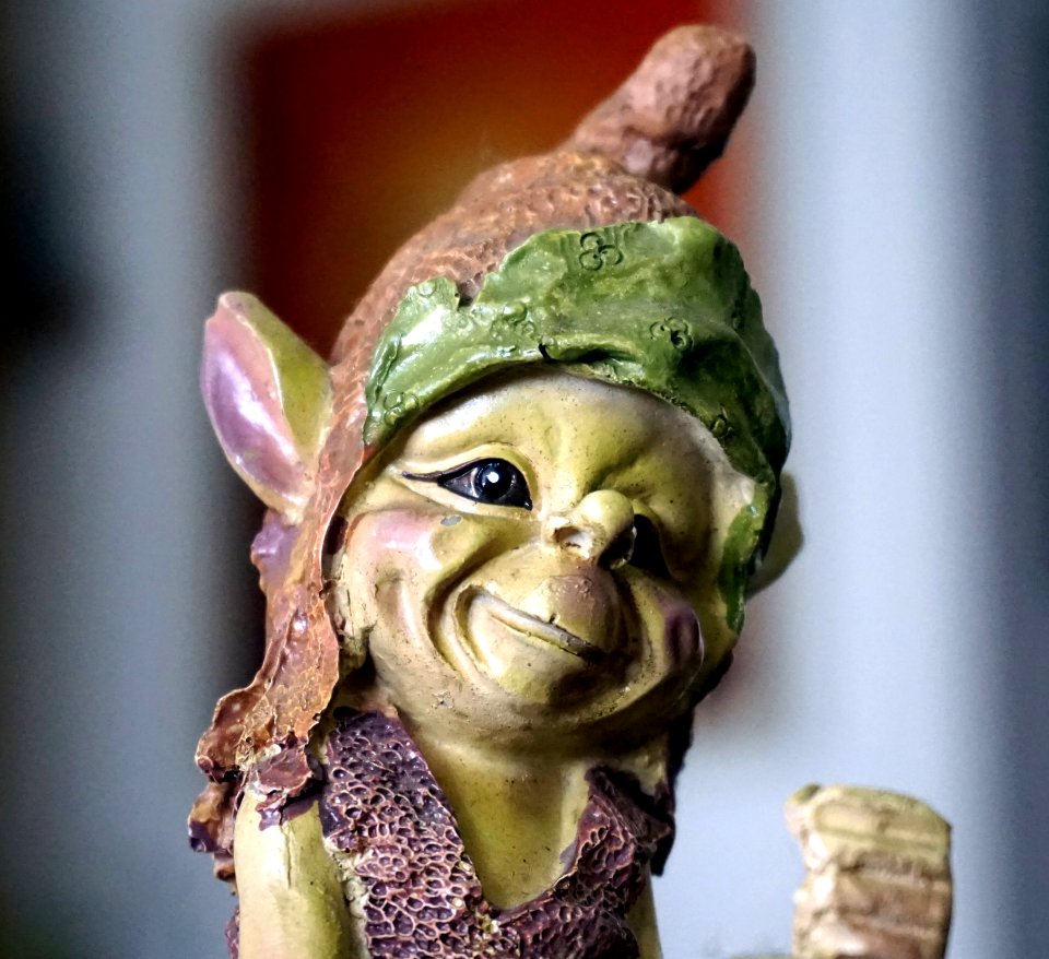 Head Figurine Sculpture Mythical Creature