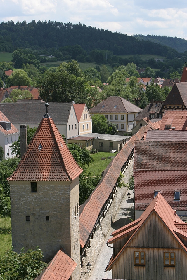 Fortress altmühltal nature park historical houses