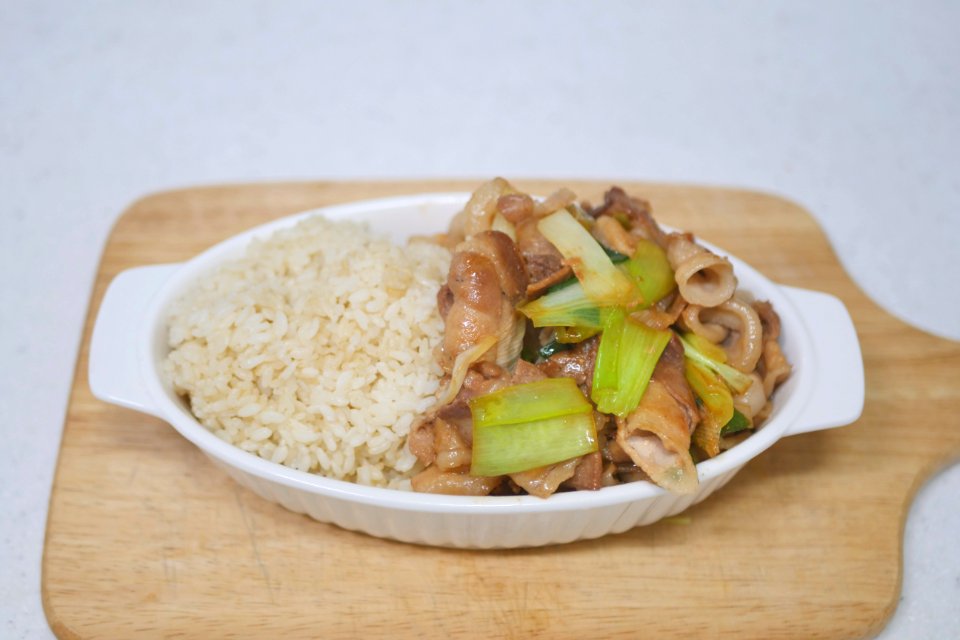 Dish Steamed Rice Cuisine Rice