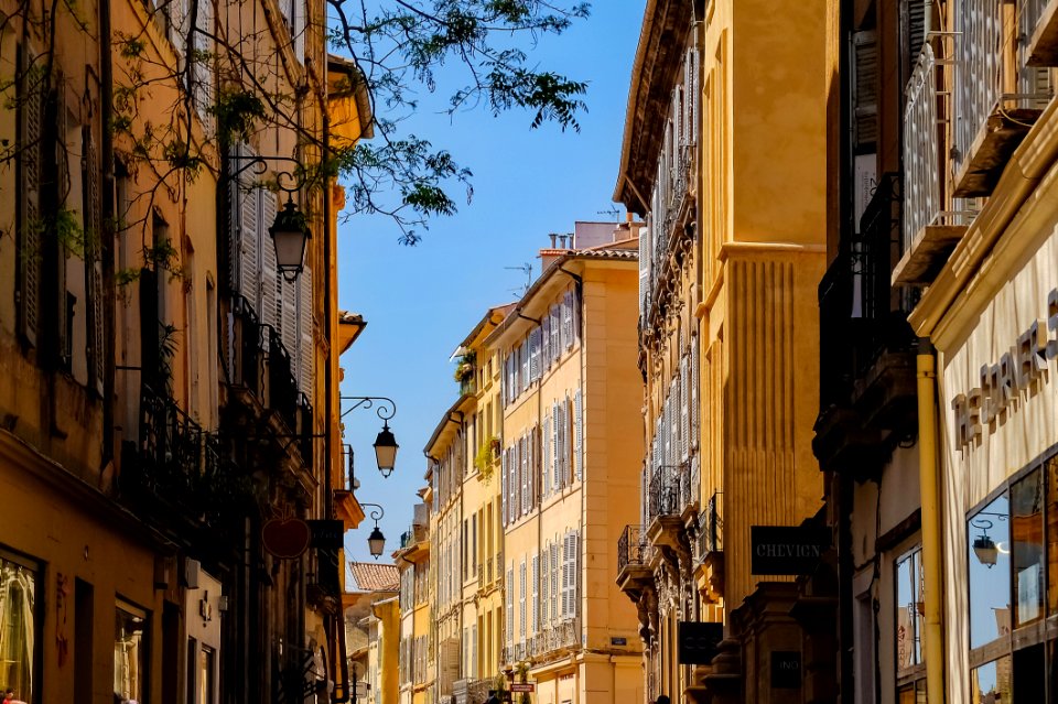 Town Sky Neighbourhood Street
