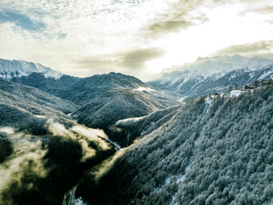 Scenic View Of Mountains