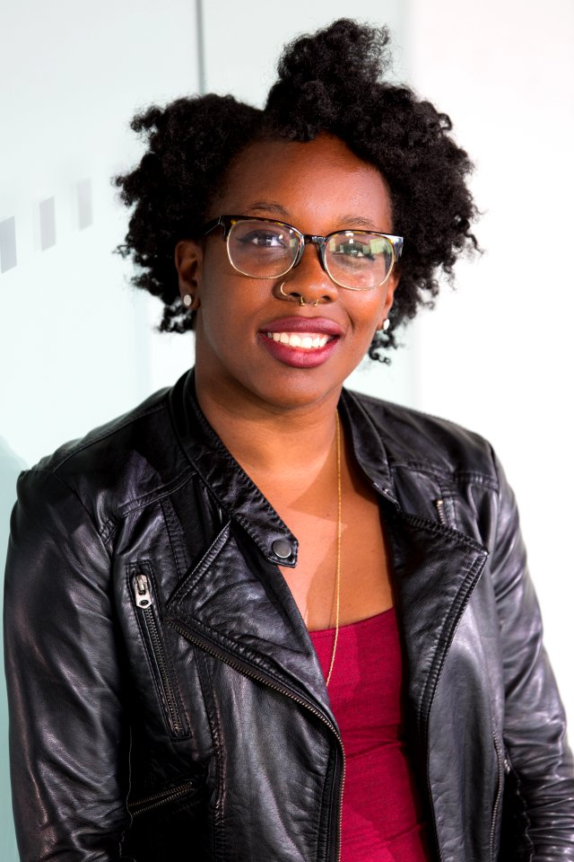 Woman Wearing Black Zip-up Jacket