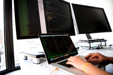 Photography Of Person Typing