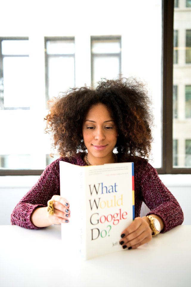 Woman Read Book