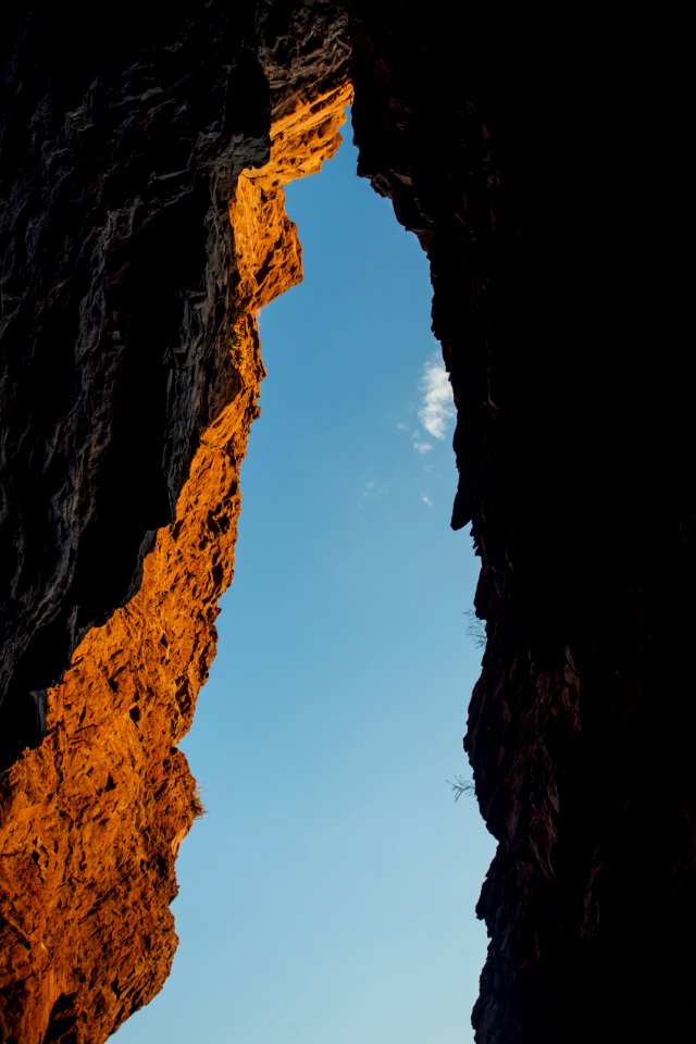 High Angle Photography Of Brown Mountain