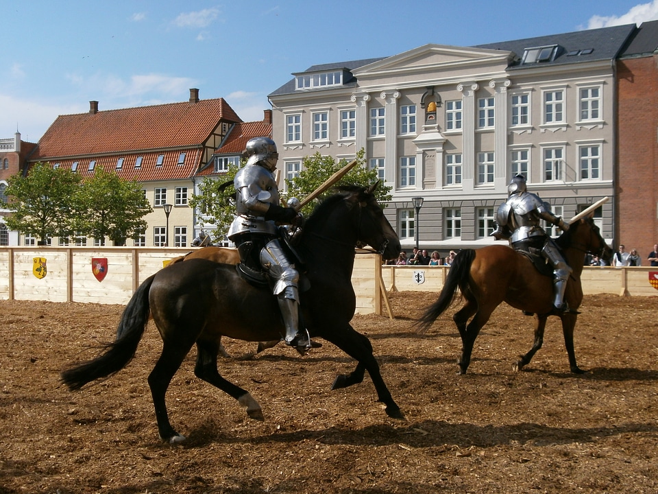 Tournament armor medieval market