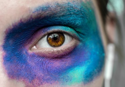 Close-Up Photography Of Eye