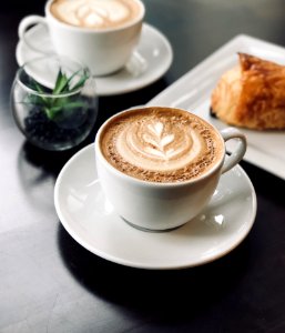 Selective Focus Photo Of White Ceramic Mug On Saucer Filled With Espresso