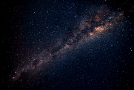 Milky Way Illustration photo