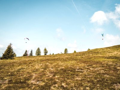Grass Field Under Blue Sky