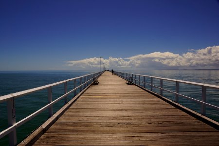 Sea Sky Horizon Pier