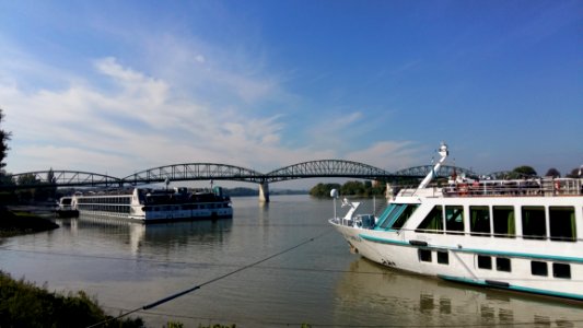 Waterway Bridge Water Transportation River photo