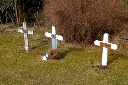 Grave Cross Cemetery Headstone photo