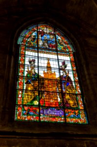 Stained Glass Glass Window Cathedral