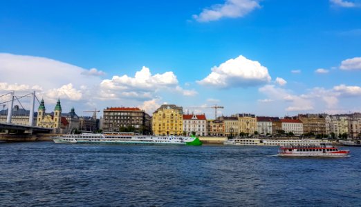 Waterway Sky Water Transportation City photo