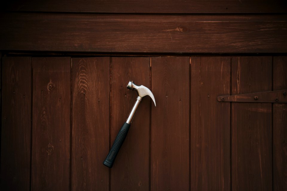 Photo Of Gray And Black Curve Claw Hammer