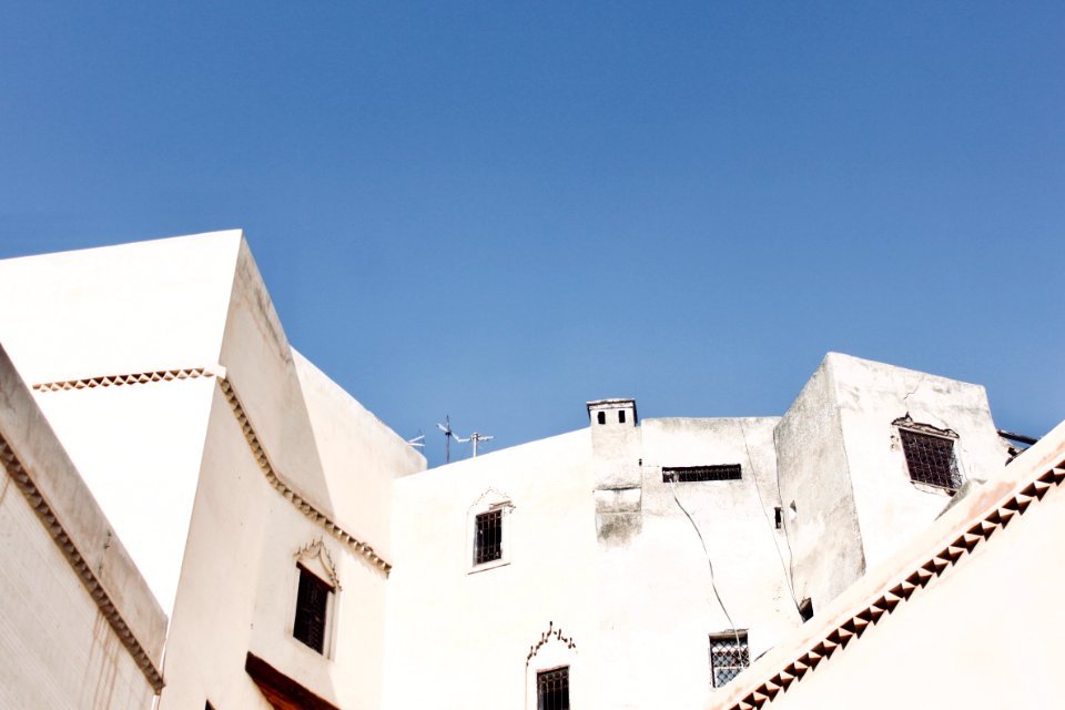 White Concrete Building