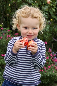 Portrait face child photo