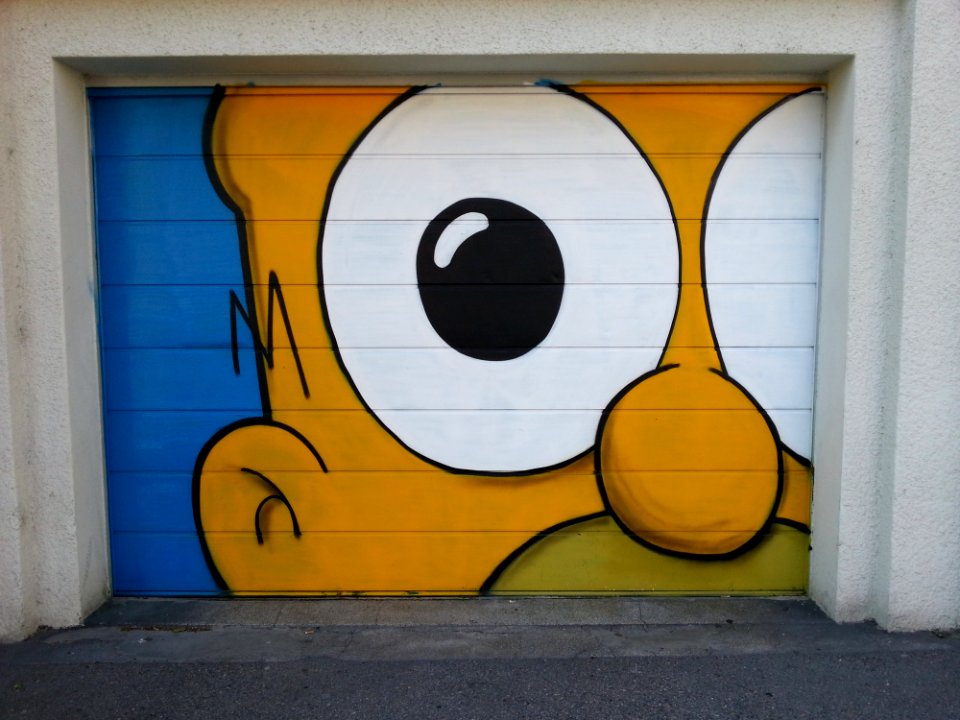 Yellow Art Wall Street Art