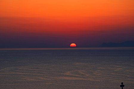 Horizon Sky Sunrise Sea photo