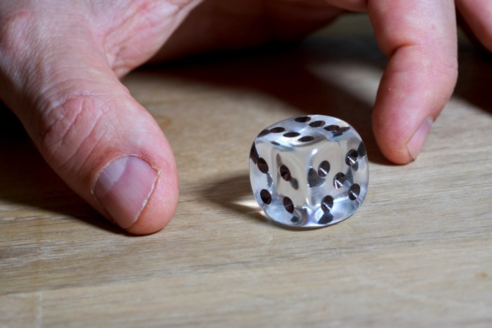 Dice Game Dice Finger Nail