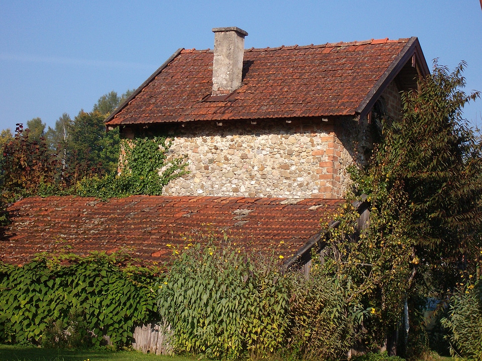 Nature rock house