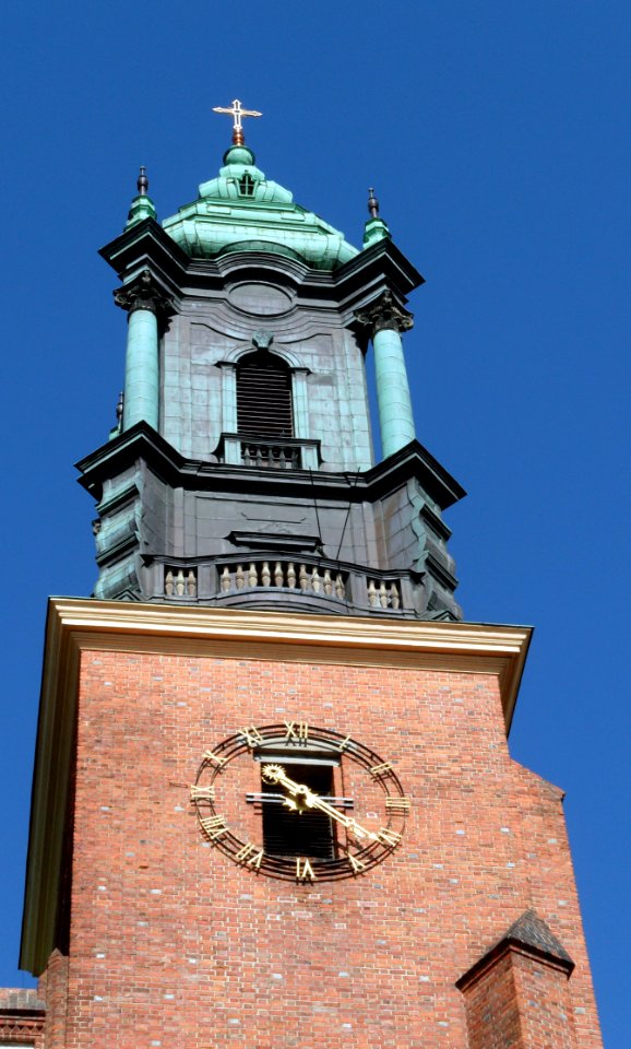 Landmark Sky Building Clock Tower photo