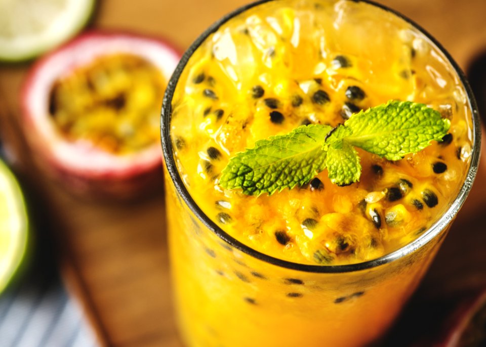Selective Focus Photo Of Glass Of Juice