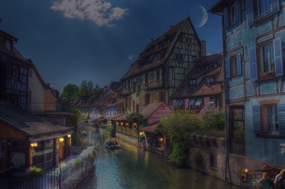 Night picturesque photo filter