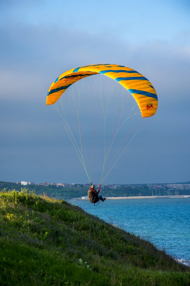 Air Sports Paragliding Parachute Sky