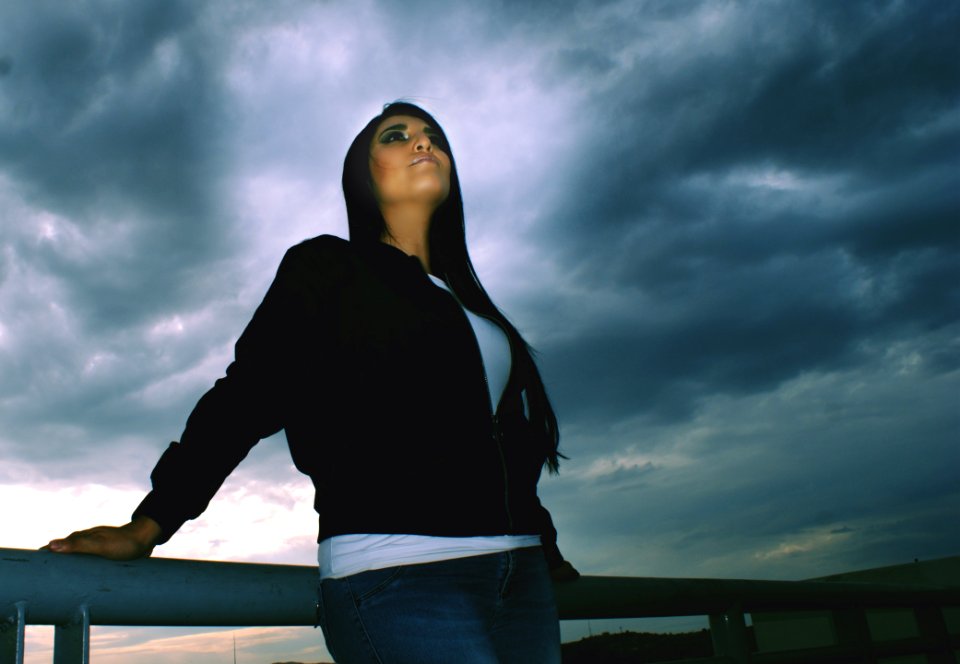 Sky Cloud Phenomenon Girl