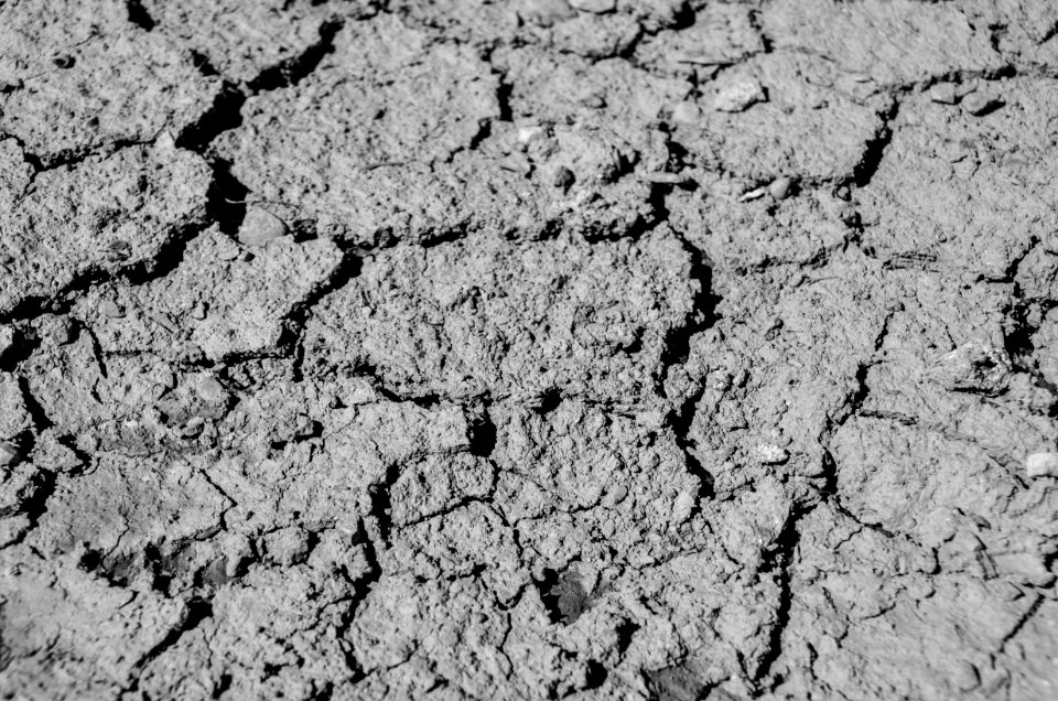 Black And White Soil Monochrome Photography Drought photo