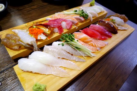 Dish Cuisine Food Sashimi photo