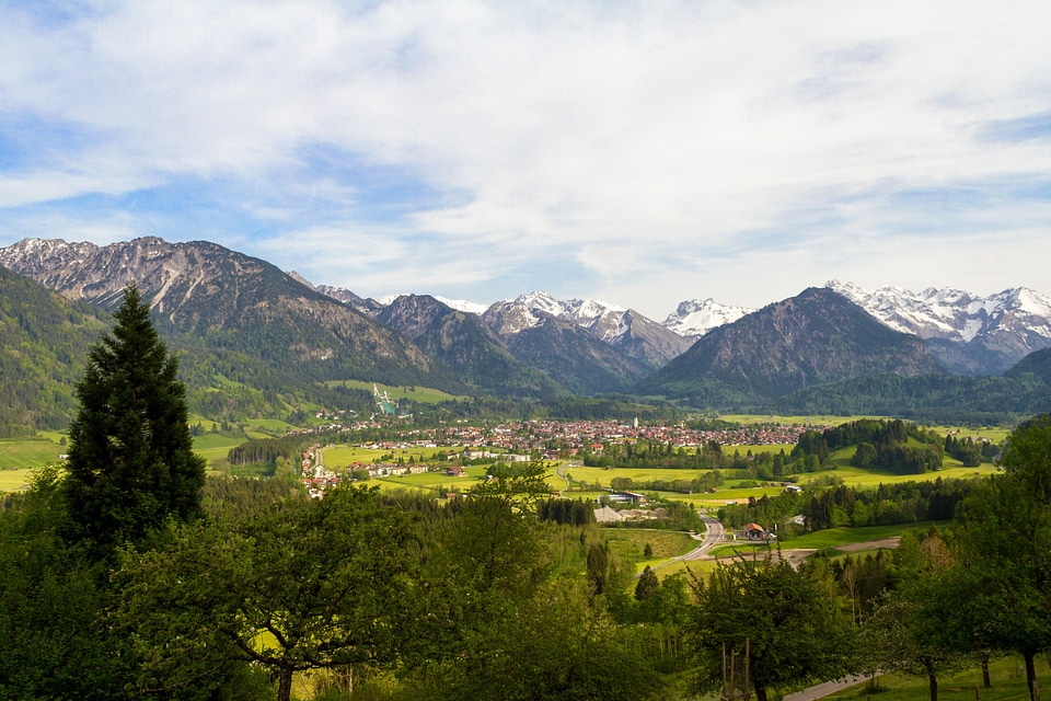 Mountains alpine mountain