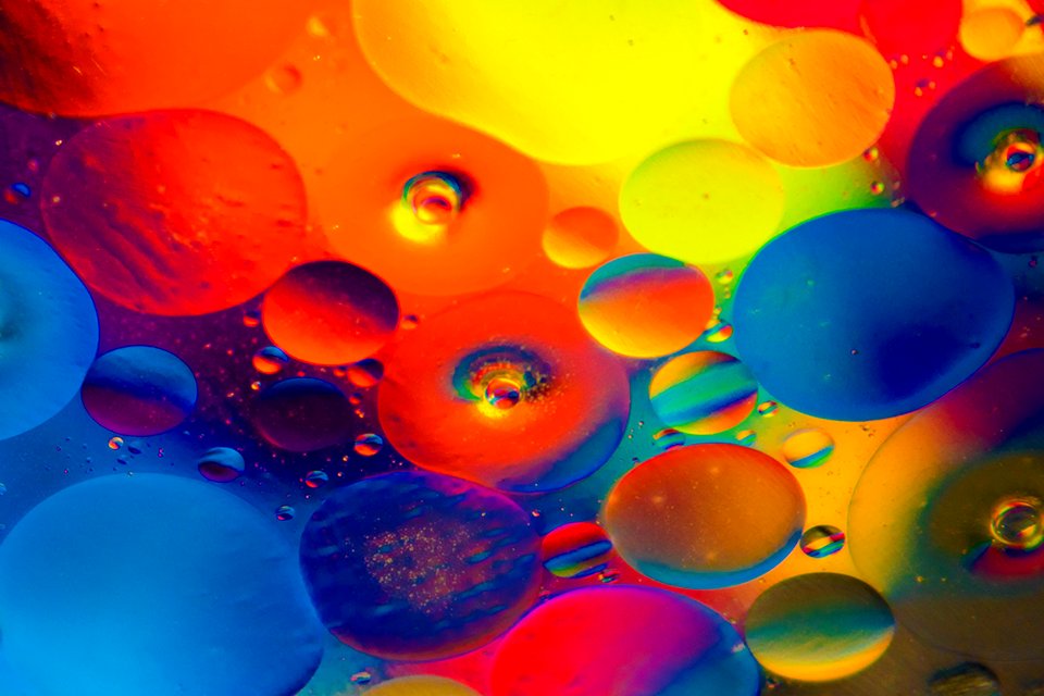 Red Blue And Yellow Round Lights