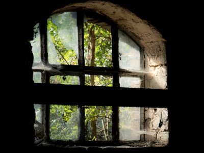 Window Wall Ruins Arch photo