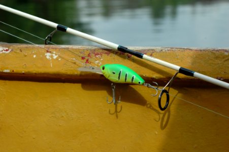 Fishing Rod Yellow Water Boats And Boating Equipment And Supplies