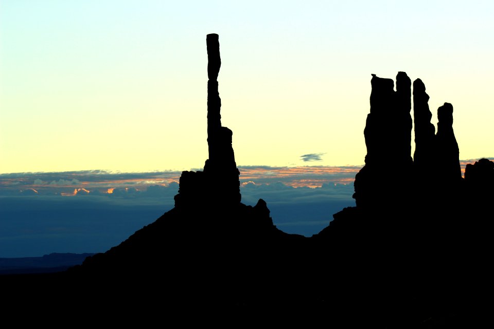 Sky Silhouette Dawn Sunrise