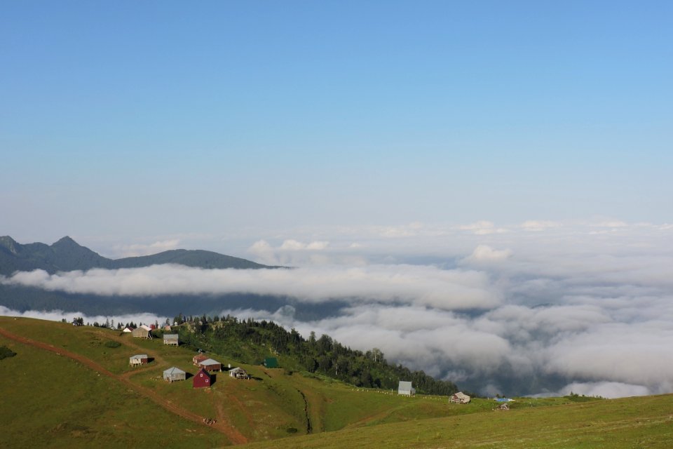 Sky Highland Cloud Grassland