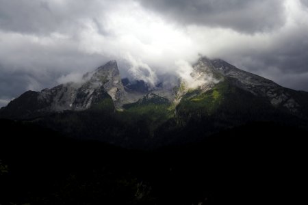 Highland Mountainous Landforms Mountain Sky photo