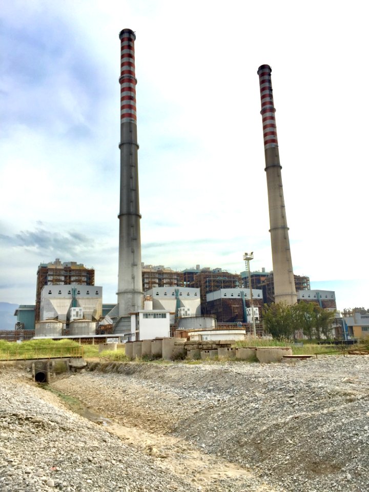 Industry Shot Tower Power Station Chimney