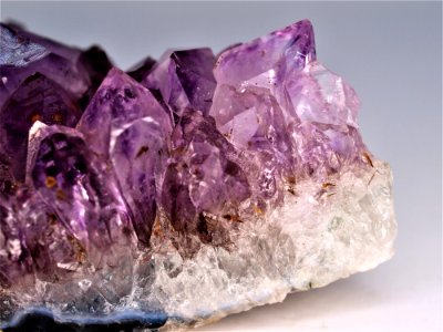 Amethyst Mineral Gemstone Crystal photo