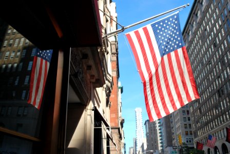 Flag Flag Of The United States Building City photo