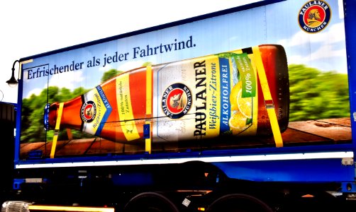 Advertising Transport Vehicle Banner photo