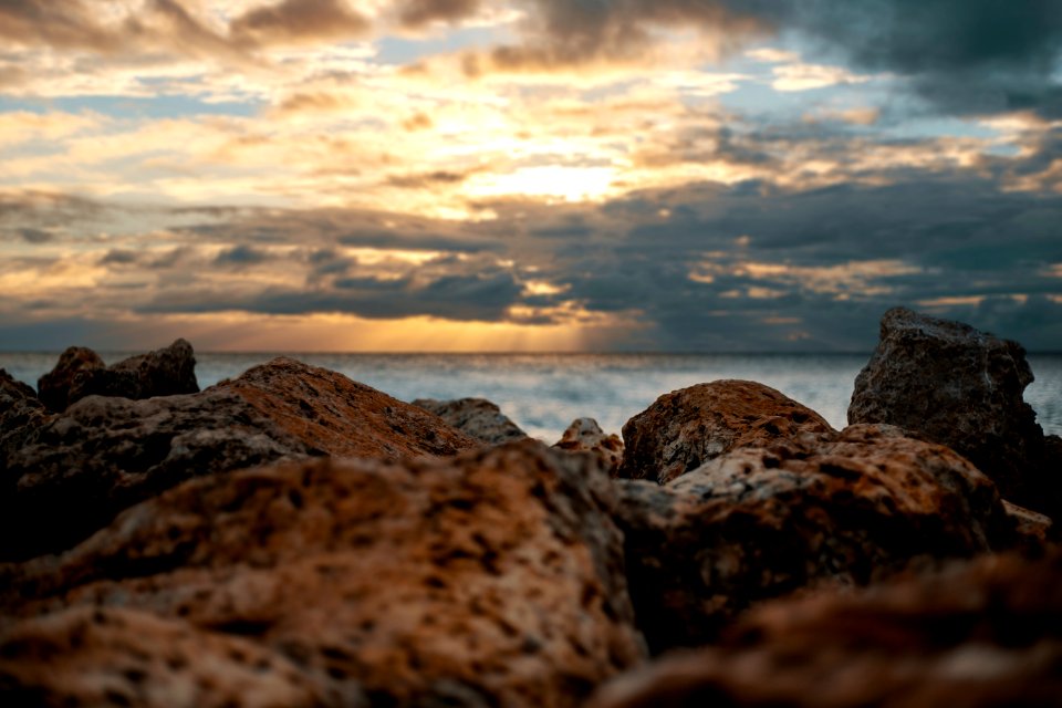 Beach Close-up Clouds