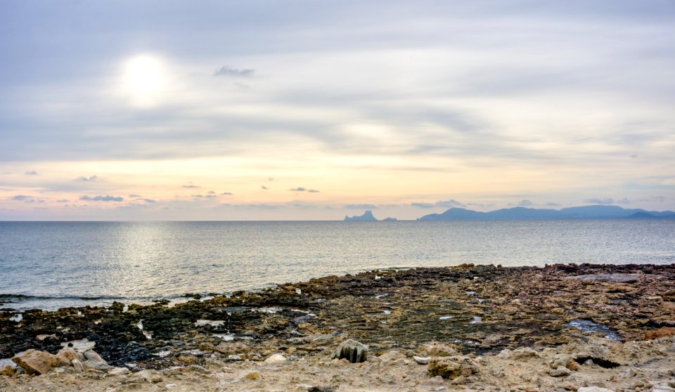 Beach Clouds Cloudy photo