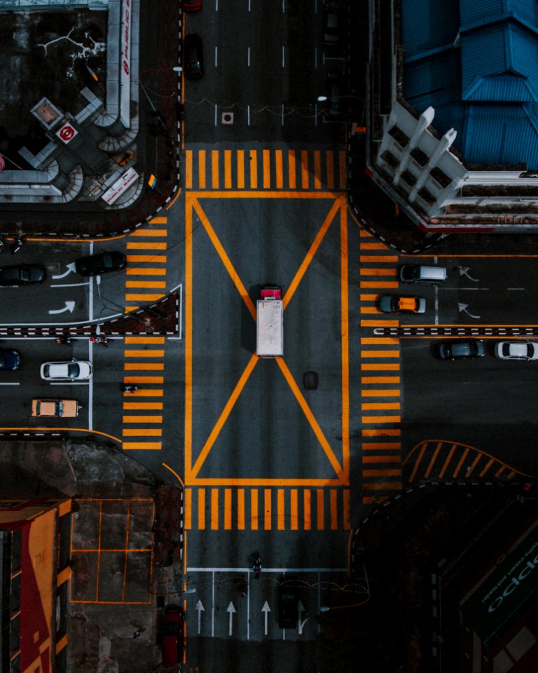 Aerial Photography Of Cars On The Road