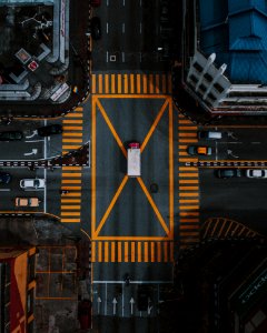 Aerial Photography Of Cars On The Road