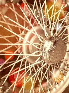 Spoke Close Up Wheel Rim