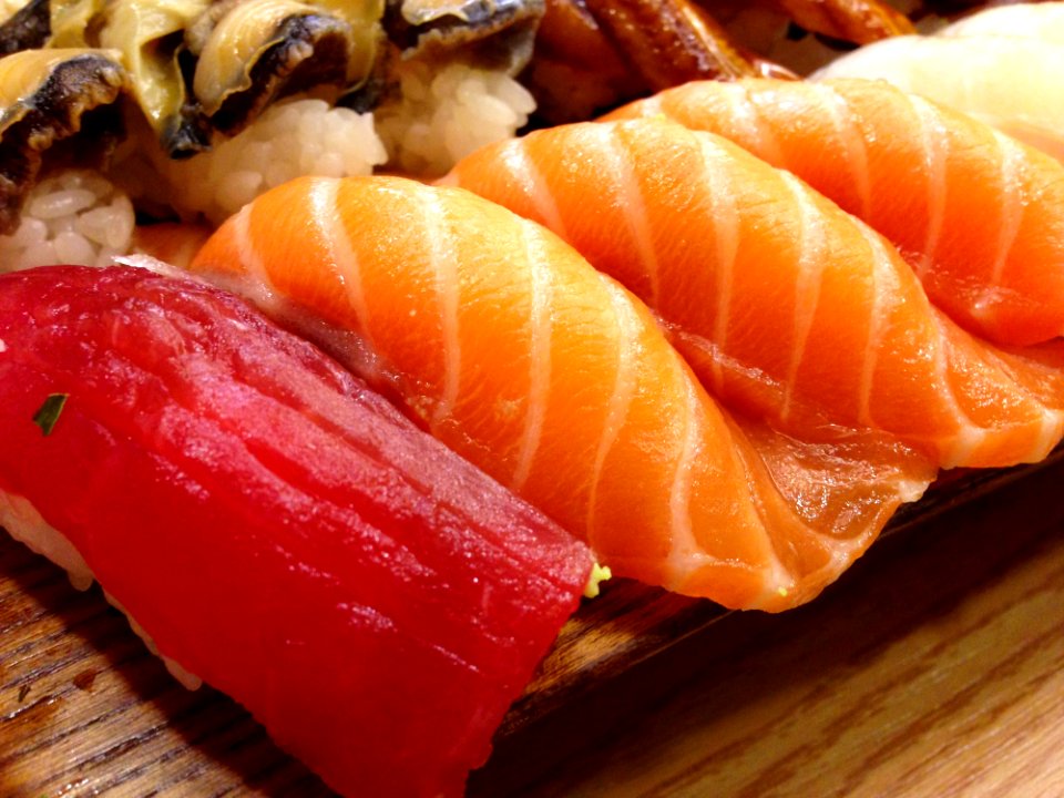 Cuisine Smoked Salmon Sushi Sashimi